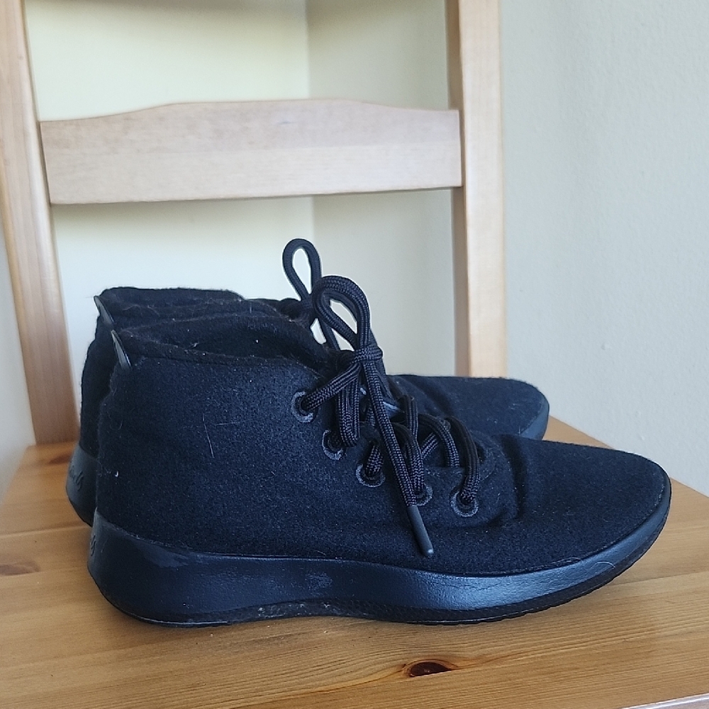 Allbirds Superfine Merino Wool Lace Up Sneakers, Made In Korea Size 7